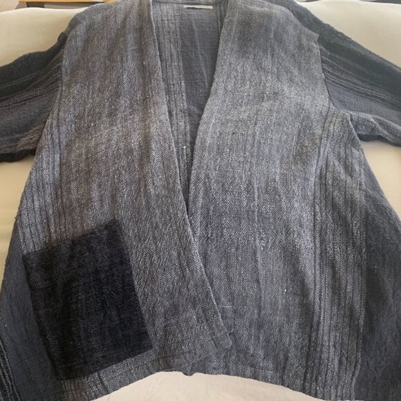 Yasuko Kurisaka Handwoven Cotton Jacket - Picture 6 of 9